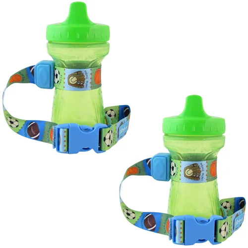 Vista 11 de PBnJ Baby SippyPal Sippy - Correa para portavasos (123, 2 unidades)