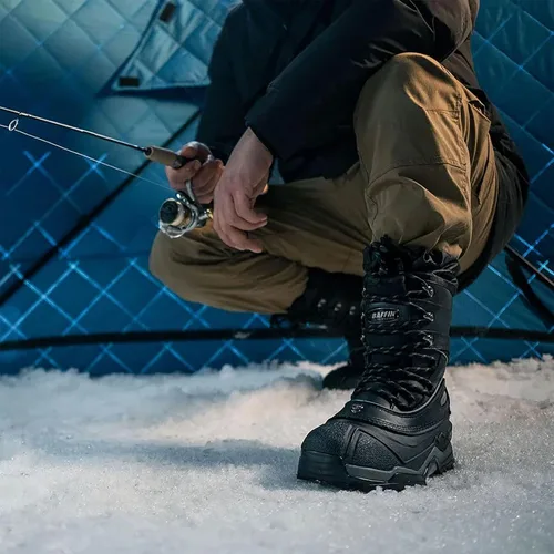 Vista 2 de Baffin Botas aisladas Snow Monster para todo tipo de clima para hombre Negro