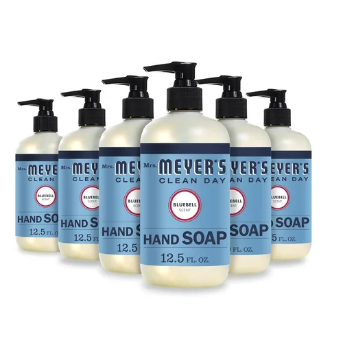 Vista 10 de Mrs. Meyer's Clean Day - Jabón líquido para manos, manzana, botella de 12.5 onzas líquidas Moisturizing Liquid Hand Soap, Softens and Cleans