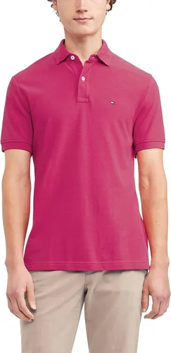 Vista 119 de Tommy Hilfiger Polo de piqué de algodón de manga corta para hombre en ajuste regular
