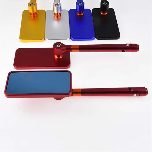 Vista 4 de Espejos laterales para XT660 XT660R XT660X Tenere XT 660 2004-2011, retrovisor, espejos laterales universales de motocicleta de 0.394 in