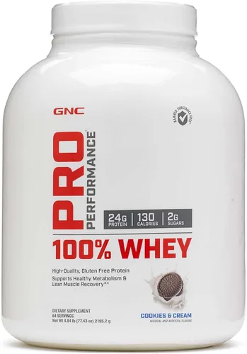 Vista 15 de GNC Pro Performance 100% Proteína de Suero en Polvo 2.0, Absorción Rápida para Fuerza Muscular y Recuperación, Chocolate, 25 Porciones