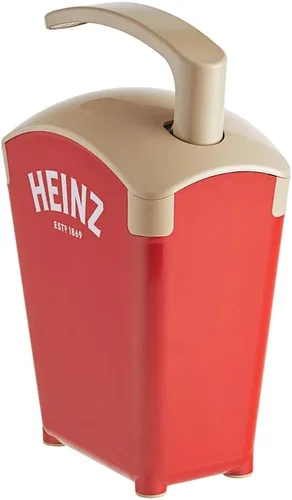 Vista 2 de Dispensador de salsa de tomate Heinz Keystone de 1.5 galones (ketchup no incluido)