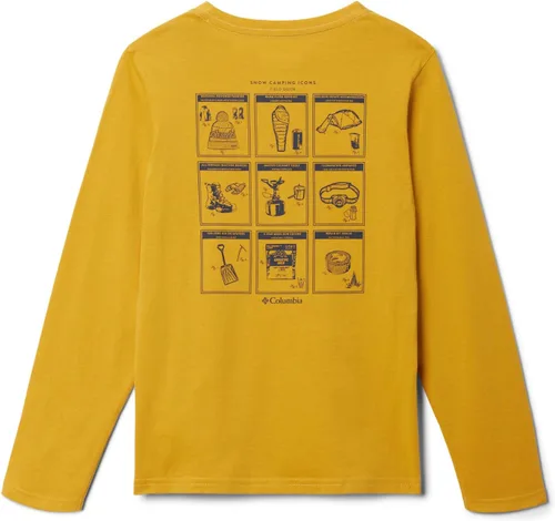 Vista 2 de Columbia Camiseta estampada de manga larga Dobson Pass para niño