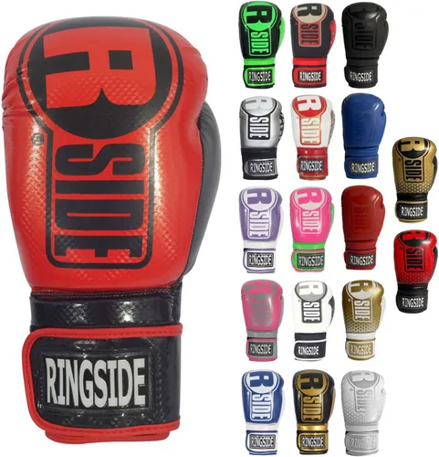 Vista 22 de Ringside Apex - Guantes de boxeo IMF-Tech con soporte seguro para la muñeca, guantes de boxeo sintéticos para hombres y mujeres