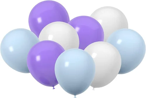 Vista 13 de 60 globos de látex de 12 pulgadas en negro, naranja y morado, Halloween, graduación, cumpleaños, baby shower, decoraciones de fiesta