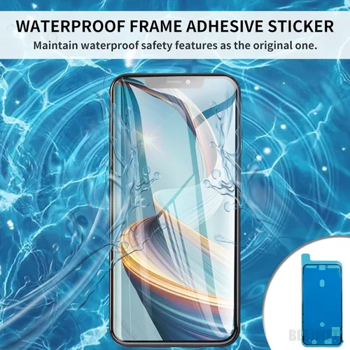 Vista 6 de para iPhone XR Reemplazo de pantalla de 6.1 pulgadas con altavoz de oído Kit de sensor de proximidad de montaje completo Pantalla LCD 3D Touch
