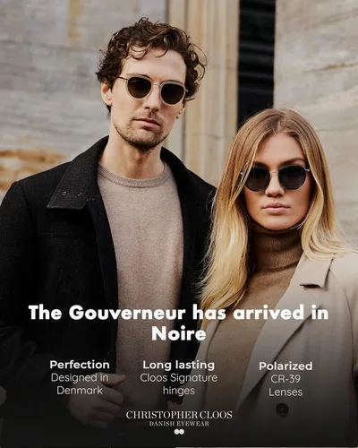 Vista 3 de Christopher Cloos - Colección Gouverneur - Gafas de sol de diseño danés premium