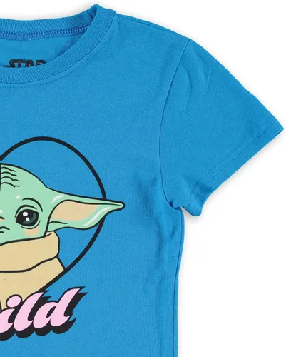 Vista 6 de STAR WARS - Camiseta clásica para niñas de Yoda para bebé - Darth Vader, C3PO & Storm Trooper