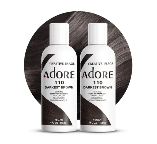 Vista 97 de Adore Tinte semipermanente verde para el cabello, vegano y sin crueldad, 4 onzas líquidas, 163 Green Apple (paquete de 1)
