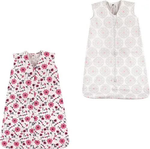 Vista 5 de Hudson Baby Saco de dormir unisex de algodón sin mangas para bebé, saco de dormir, manta Bosque Azteca