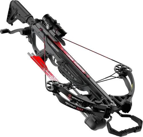 Vista 7 de Barnett Recruit XP Crossbow Package, Compact Crossbow with 2 Arrows & 3 Dot Sight, Ideal for Hunting & Training for All Ages