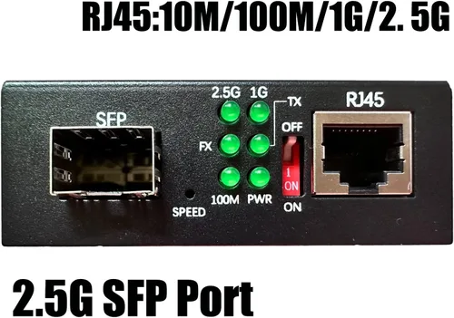 Vista 7 de iszo 1 Unidades 2.5G ONU con 2.5G convertidor de medios, modo puente, módem 2.5G, GPON/EPON/XPON Stick ONU, conector SC UPC/APC, soporte MAC/SN/LOID