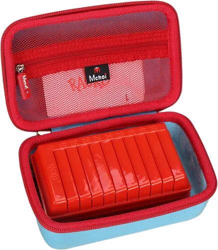 Vista 2 de Mchoi Estuche rígido para Winning Moves Rack-O Retro Package Card Game, funda protectora impermeable a prueba de golpes