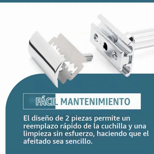 Vista 8 de Merkur Maquinilla de afeitar de seguridad ajustable Progress MK-500001