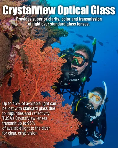 Vista 6 de TUSA Máscara de buceo M-1007 Paragon S
