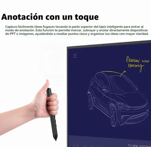 Vista 5 de HORION Lápiz óptico para pantallas táctiles, punta de precisión, color negro