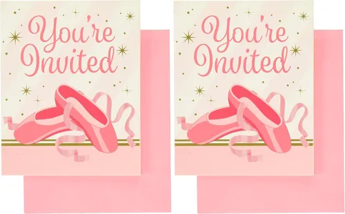 Vista 5 de Creative Converting Twinkle Toes - Cartel de feliz cumpleaños para fiesta de bailarina, multicolor, 6 x 8.5 pies