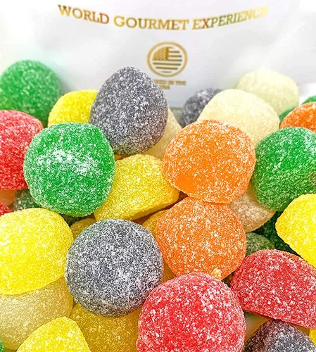 Vista 6 de SweetGourmet Jelly Giant Gum Drops Candy 1 libra