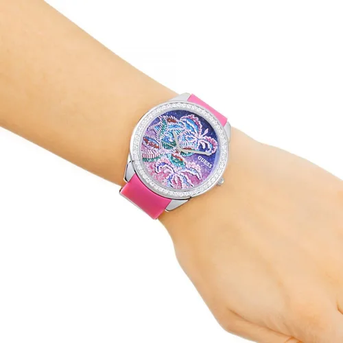 Vista 5 de Guess Trend W0960L1 - Reloj rosa para mujer, Rosa, Movimiento de cuarzo