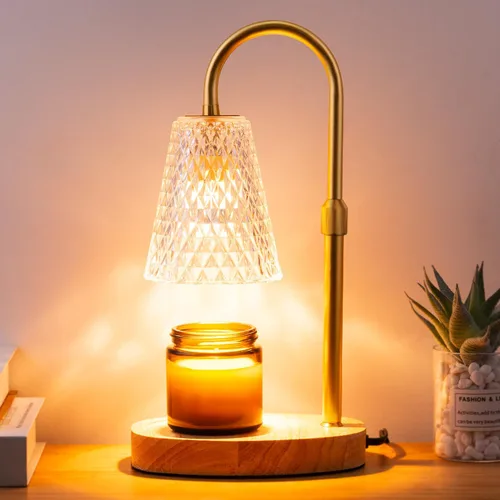 Vista 9 de Lámpara Calentadora de Velas con Temporizador Eléctrico - Calentador de Lámpara de Velas, Regalos del Día de la Madre para Mamá y Mujeres, Regalos