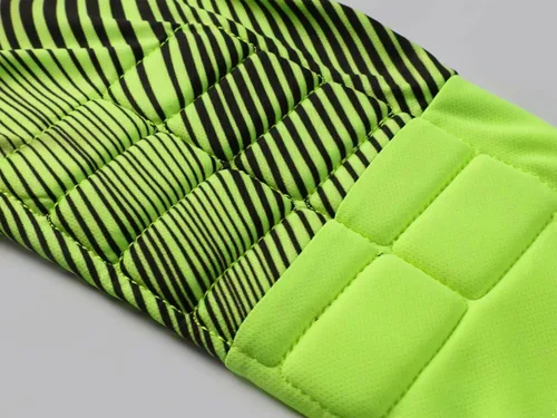Vista 6 de TiaoBug Camiseta de portero de gladiador para niños, camiseta de portero acolchada para fútbol, uniformes de entrenamiento de equipo deportivo
