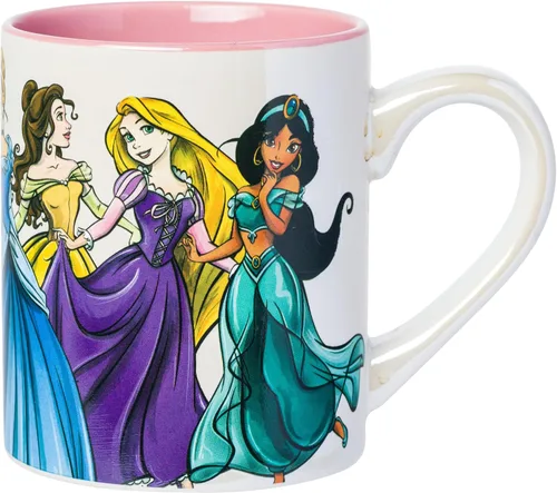 Vista 45 de Silver Buffalo Disney Alicia en el país de las maravillas Taza de té apiladas de cerámica esculpida en 3D, 20 onzas (591.4 ml)