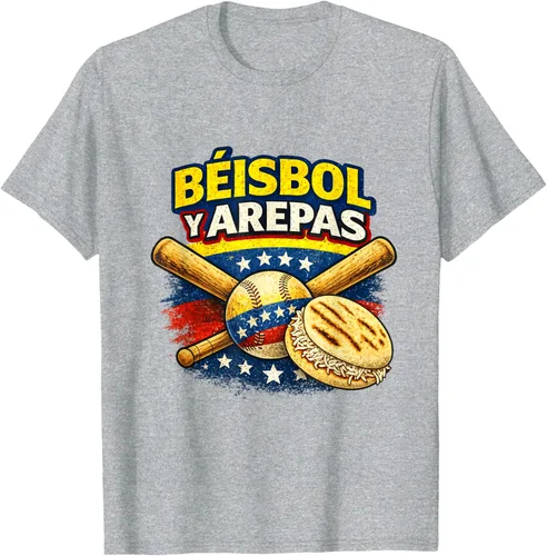 Vista 38 de Camiseta Beisbol y Arepas Venezuelas Baseball Pride Team 2026