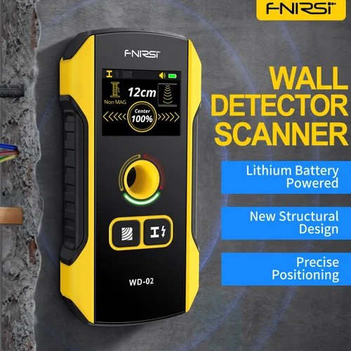 Vista 2 de Escáner de Pared Premium Detector de Vigas, Detector Electrónico de Vigas de Pared para Madera, Vigas de Metal, Cables de CA, Vigas, Tuberías