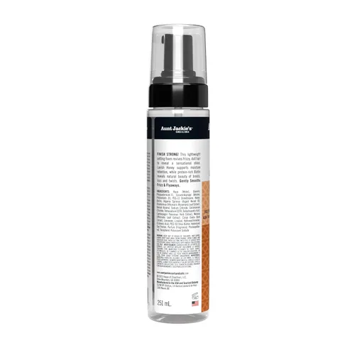 Vista 10 de Aunt Jackie's Curls & Coils Braid + Twist Collection Ready, Set, Hold Braid Setting Foam with Extra Firm Hold, 8.5 fl oz