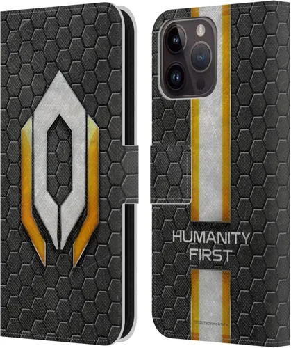 Vista 67 de Head Case Designs Funda de piel con licencia oficial de EA Bioware Mass Effect Cerberus Logo Graphics tipo cartera compatible con Apple iPhone 11