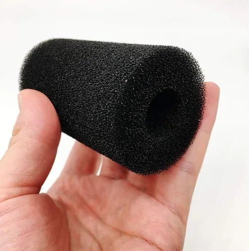 Vista 3 de Esponja de prefiltro, paquete de 4 rollos de espuma para acuario, accesorios de filtro compatibles para pecera