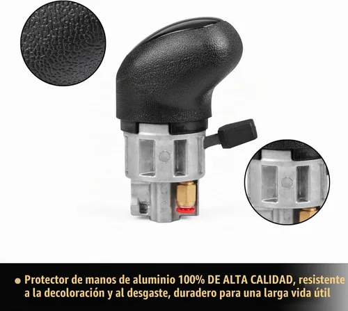 Vista 5 de A6909 - Perilla de cambio de 8, 9, 10 velocidades, palanca de cambios de aire resistente, piezas de transmisión, compatible con Eaton Fuller