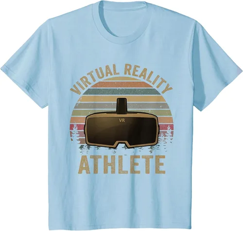 Vista 54 de Virtual Reality Athlete for VR Gamers Camiseta Asphalt Grey