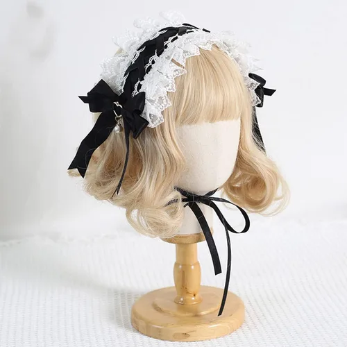 Vista 2 de Sweet Lolita - Diadema para el pelo para mujeres y niñas, de piel sintética, orejas de zorro, pinzas para el pelo, accesorios para la cabeza