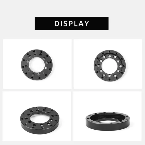 Vista 3 de Kit de modificación de anillo de repuesto para volante PCD de 2.756 in para Logitech G25 G27 G920 Adaptador de rueda Sparco Momo
