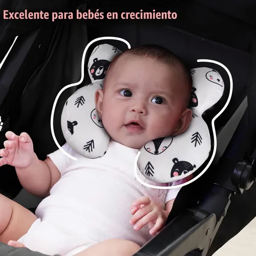 Vista 4 de Kakiblin - Almohada de cuello para bebé, almohada de apoyo para bebé mejorada, almohada para la cabeza del bebé, almohada de apoyo para el cuello