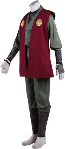 Vista 2 de Jiraiya - Traje de kimono para Halloween, cosplay, disfraz para adultos, niños, disfraz para niños, el mejor regalo para niños y hombres