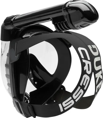 Vista 4 de Cressi Máscara facial completa de snorkel para adultos - Vista amplia y clara, sistema antivaho - Respiración fácil: la seguridad primero - Nuevo