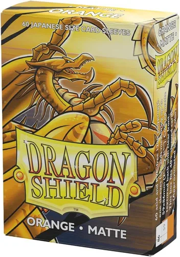 Vista 16 de Dragon Shield Fundas Mate de Tamaño Japonés para Cartas 60 UNID - Fundas TCG Premium Lisas y Resistentes - Compatibles con Yu-Gi-Oh, Naruto