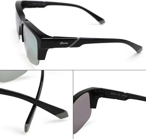 Vista 4 de yodo Gafas de sol ajustadas con lentes polarizadas para hombres y mujeres