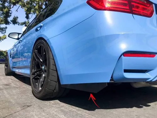 Vista 6 de Extensión de divisores de parachoques trasero para BMW CF M3 335i 340i 328i E92 E90 E93 F30 F80 G20 BMW serie 3