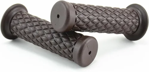 Vista 10 de Augeny Empuñaduras para Motocicleta, Manillares de Goma Antideslizante Vintage de 7/8", Puños Suaves de Motocicleta para Comodidad de las Manos