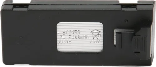 Vista 6 de SUNGOOYUE Batería de dron RC de 2600 mAh para E88 E88PRO E88MAX E525 E99 E99PRO P1 P5PRO K3 S1 P8, batería de repuesto UAV estable y duradera