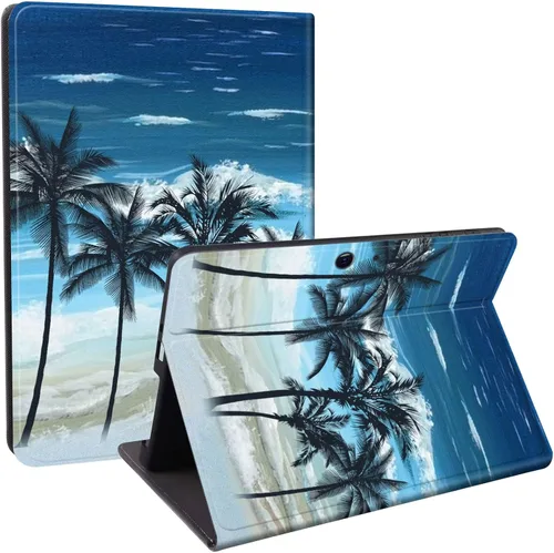 Vista 25 de Funda diseñada para Microsoft Surface Pro 11/10/9, protección ligera, múltiples ángulos, piel sintética, delgada, con función de encendido y apagado