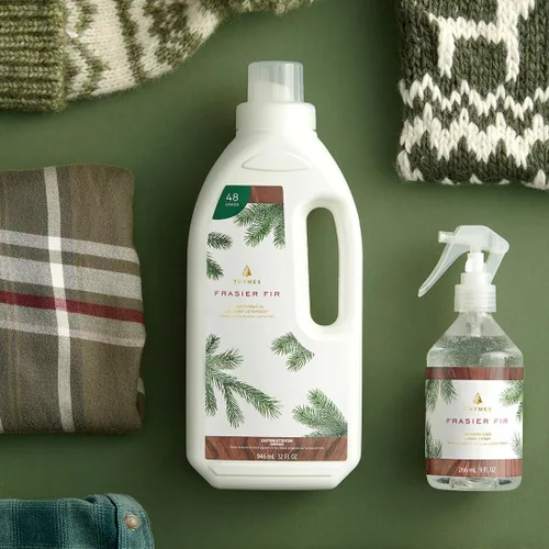 Vista 6 de Thymes Spray para Ropa de Lino - 9.0 Fl Oz - Frasier Fir