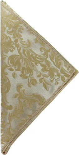 Vista 8 de Ultimate Textile Miranda Damask - Servilletas de tela negra de damasco, 17 x 17 pulgadas (juego de 24), cuadradas, lavables, de algodón y poliéster