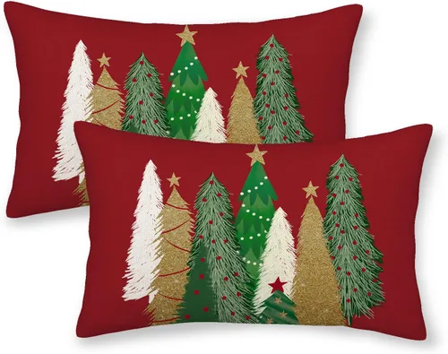 Vista 45 de Juego de 2 fundas de almohada de Halloween de 16 x 16 pulgadas, fundas de almohada de murciélagos negros y crema, fundas de cojín decorativas