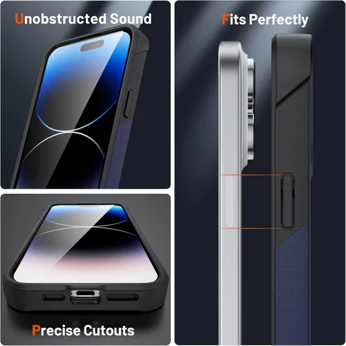Vista 182 de Jeylly Funda para iPhone SE/Funda para iPhone 5S, Exterior de Plástico Duro que Absorbe Golpes + Interior de Silicona de Goma Defensor contra