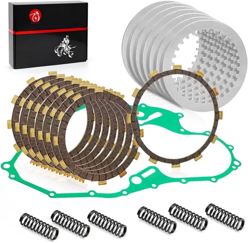 Vista 2 de Kit de embrague y resorte y junta de servicio pesado compatible con Yamaha Raptor 700 700R 2006-2018